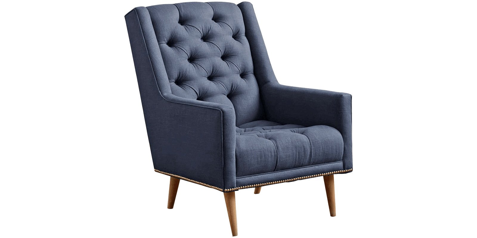 Alicia Modern Chair In Blue Colour By Dreamzz Furniture