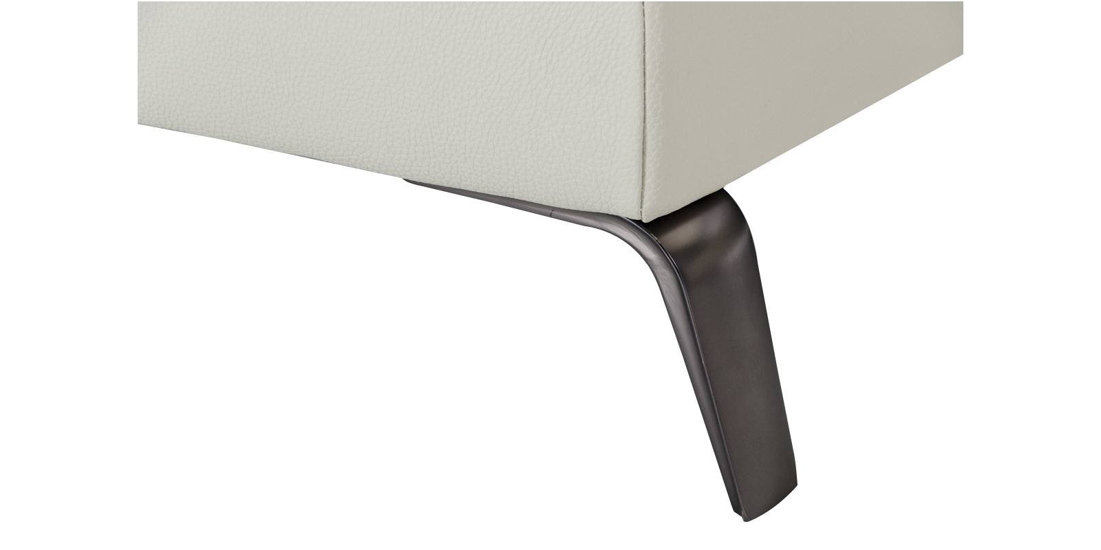 Honora LHS Sofa with Lounger in Beige Colour by Dreamzz Furniture
