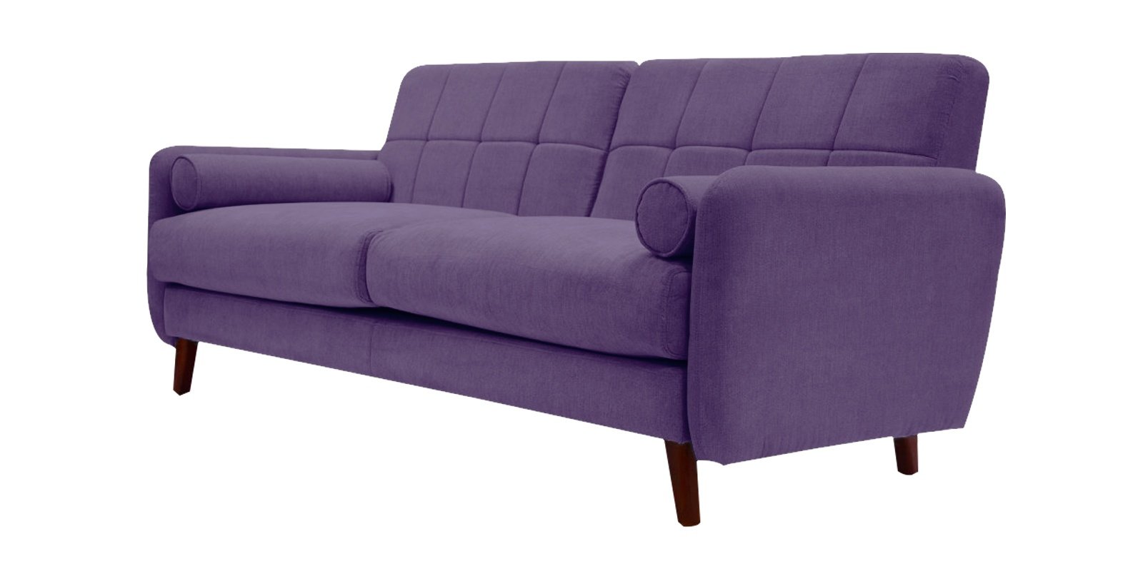 Grenola Two Seater Sofa In Purple Colour