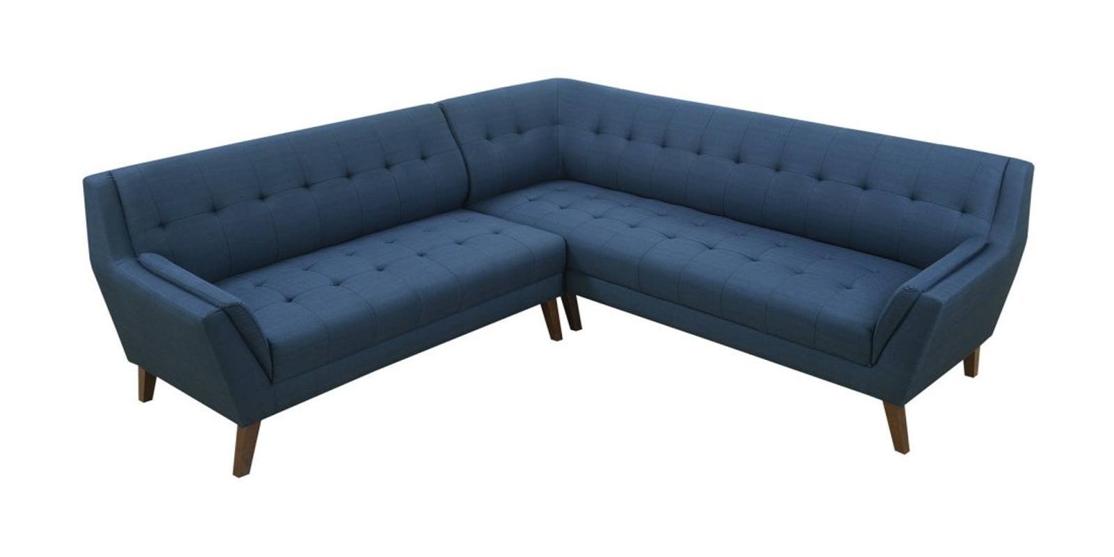 Annabel RHS Sofa in Blue Colour by Dreamzz Furniture