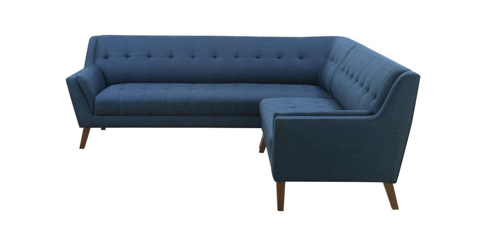 Annabel RHS Sofa in Blue Colour by Dreamzz Furniture